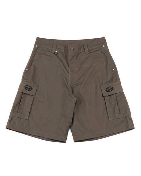 EMBLEM CARGO SHORTS FATIGUE