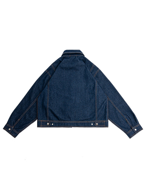 DENIM TRUCKER JACKET - INDIGO