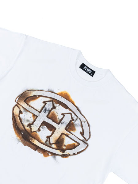 BURN BOX TEE WHITE
