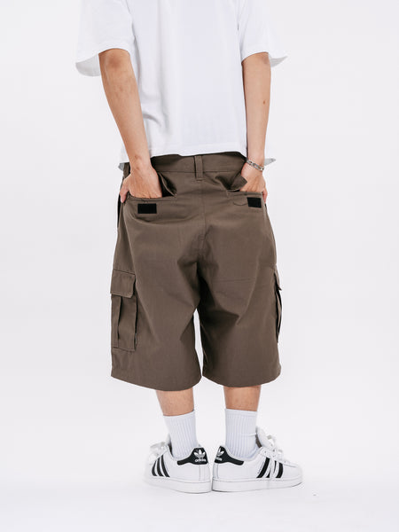 EMBLEM CARGO SHORTS FATIGUE