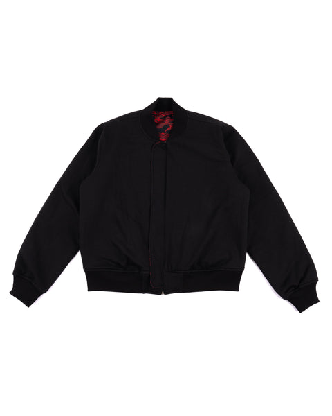 TIGER CAMOU REVERSIBLE BOMBER JACKET