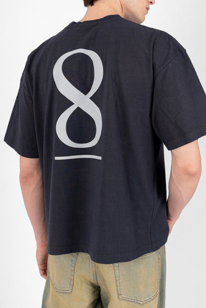 INFINITY BOX TEE IN IRON