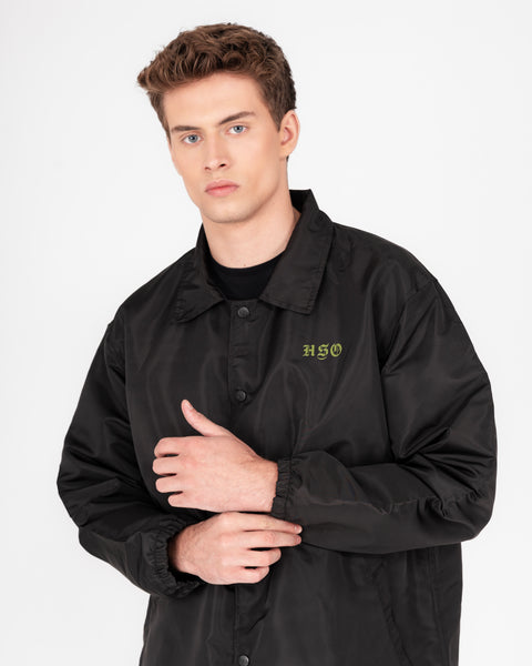 COACH JACKET IN BLACK