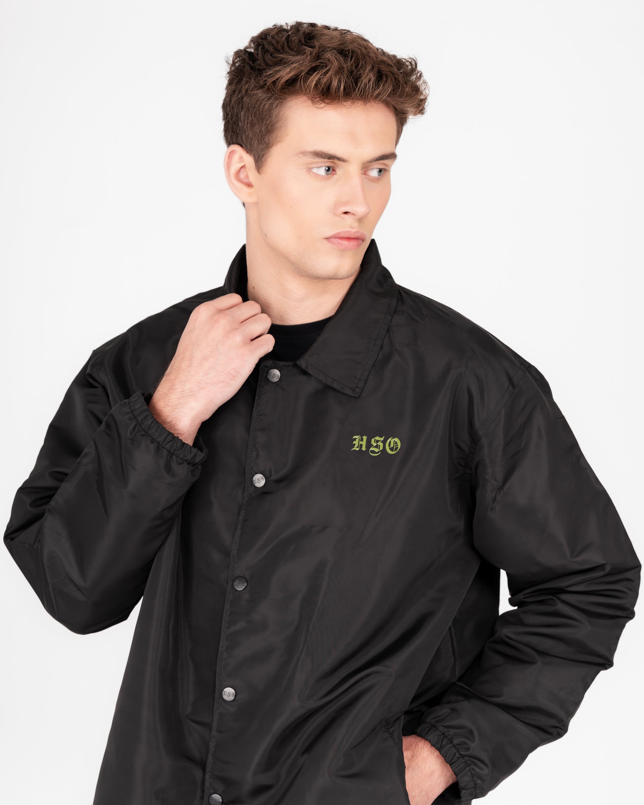 COACH JACKET IN BLACK – HSO