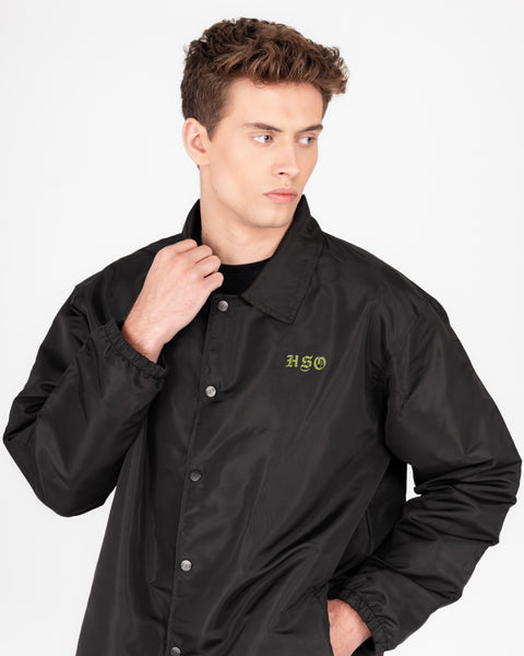 COACH JACKET IN BLACK