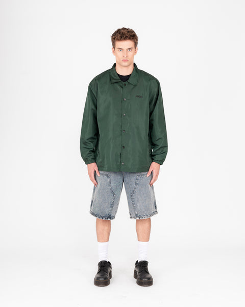 COACH JACKET IN FOREST GREEN