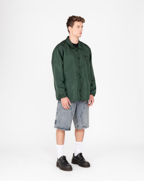 COACH JACKET IN FOREST GREEN