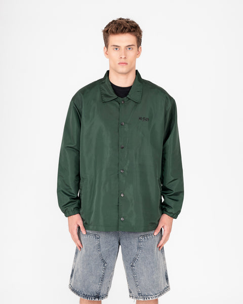 COACH JACKET IN FOREST GREEN