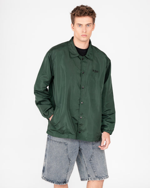 COACH JACKET IN FOREST GREEN