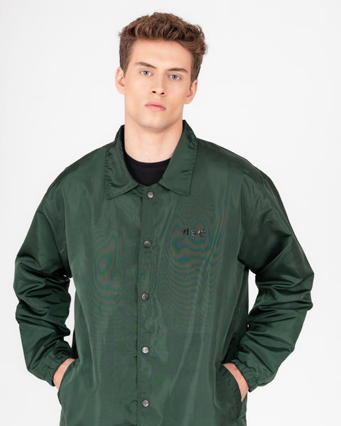 COACH JACKET IN FOREST GREEN