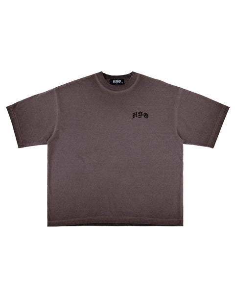 2 TONE ARCH LOGO BROWN