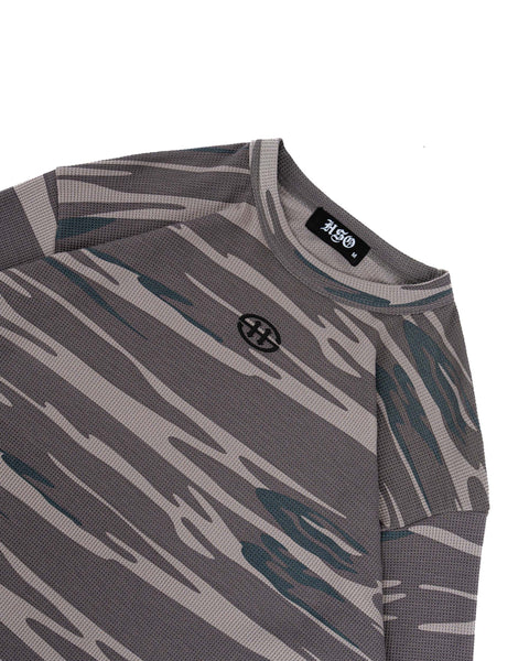 EMBLEM CAMOU WAFFLE L/S