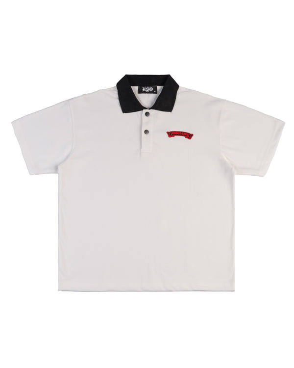 ANGEL CITY POLO SHIRT - OFF WHITE