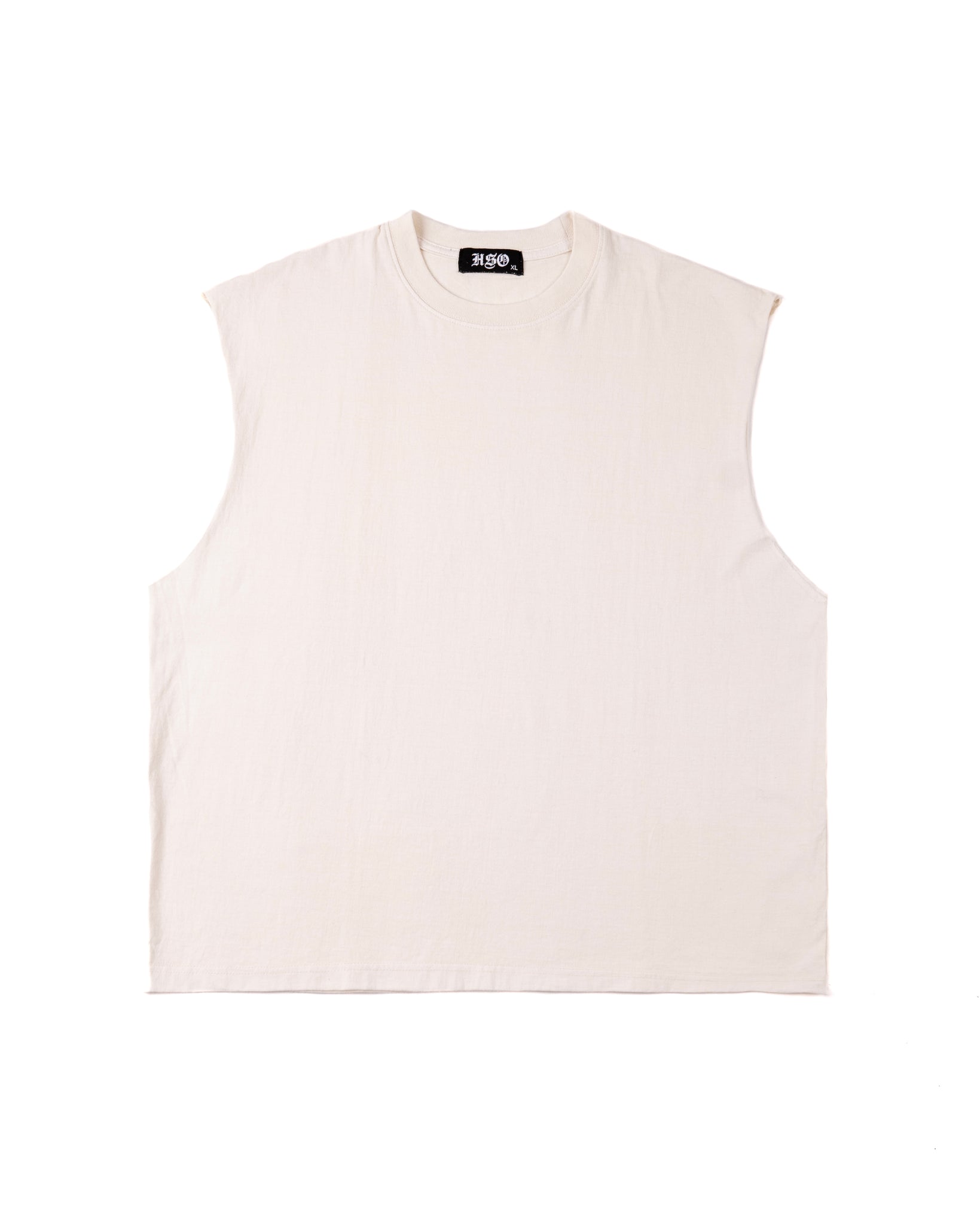 MUSCLE TEE - WASHED OFF WHITE