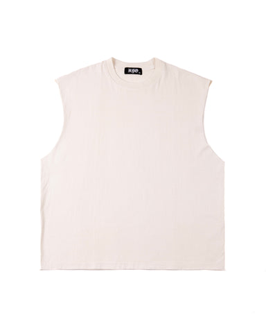 MUSCLE TEE - WASHED OFF WHITE