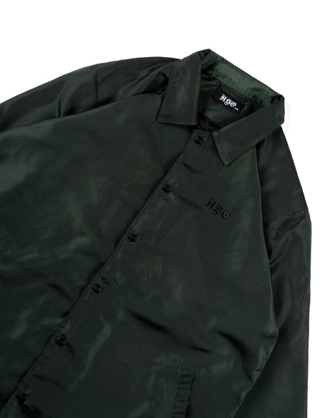 COACH JACKET IN FOREST GREEN