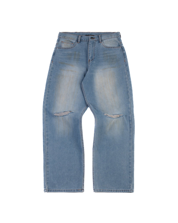 BAGGY JEANS IN STAIN WASH