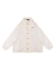 COACH JACKET IN OFF WHITE