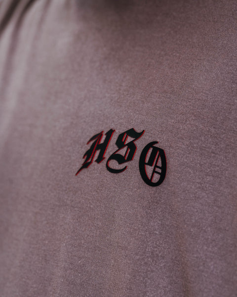 2 TONE ARCH LOGO BROWN