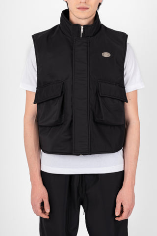 HEAVY DOWN VEST IN BLACK