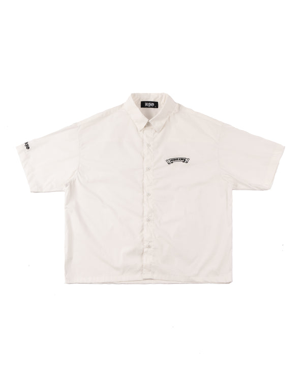 ANGEL CITY POPLIN POLO WHITE