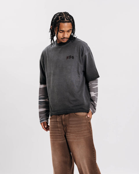 2 TONE ARCH LOGO BLACK