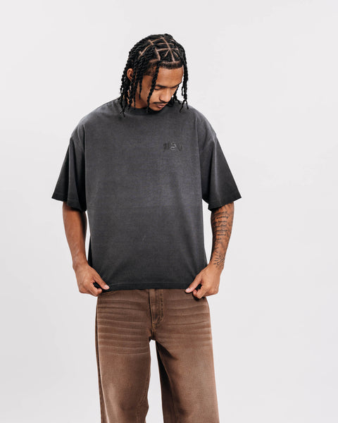 2 TONE ARCH LOGO BLACK