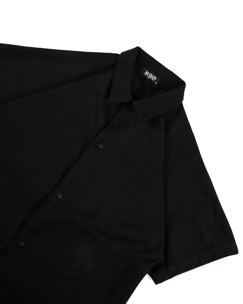 RAW DENIM POLO BLACK