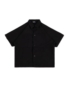 RAW DENIM POLO BLACK