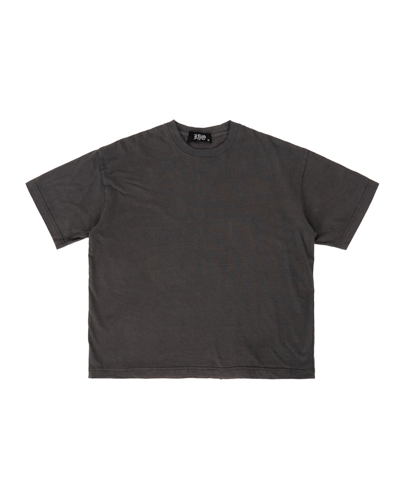 WASHED BOX TEE IN BLACK – HSO