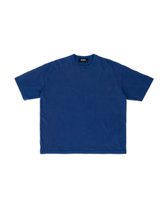 WASHED BOX TEE IN BLUE