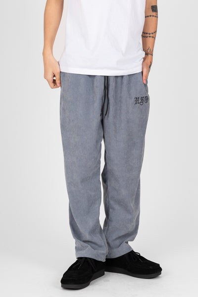 CHAIN STITCH LOUNGE PANTS - GRAY