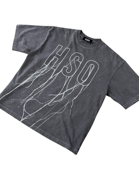 THREAD WASHED HEAVY BOX TEE