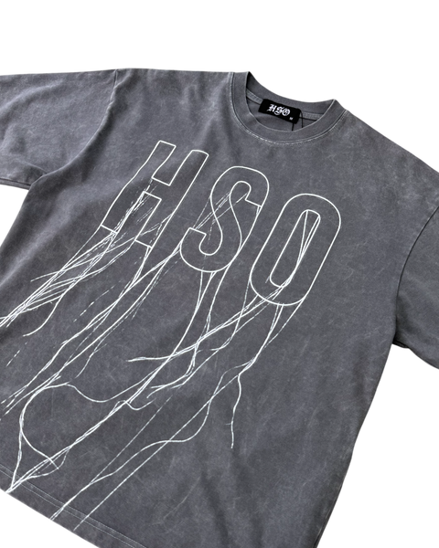 THREAD WASHED HEAVY BOX TEE