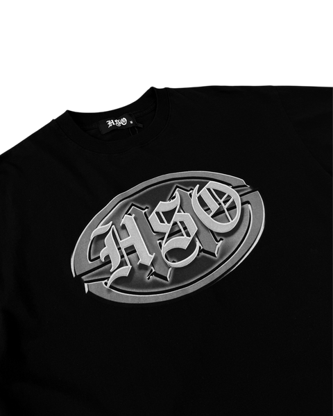 BADGE BOX TEE BLACK