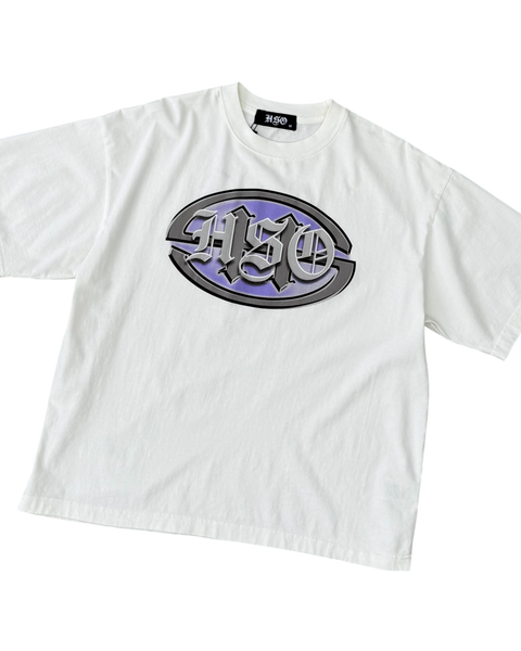 BADGE BOX TEE OFF-WHITE