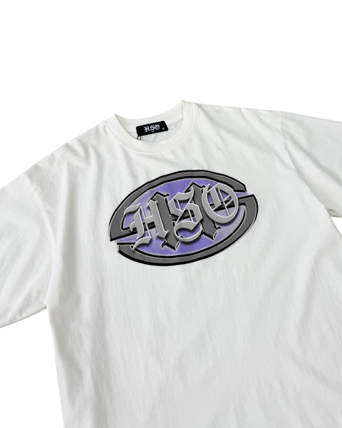 BADGE BOX TEE OFF-WHITE