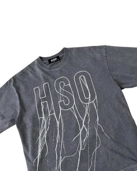 THREAD WASHED HEAVY BOX TEE