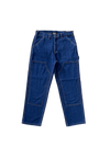 DENIM DOUBLE KNEE UTILITY PANTS - DARK