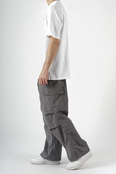 PARACHUTE PANTS IN GRAY
