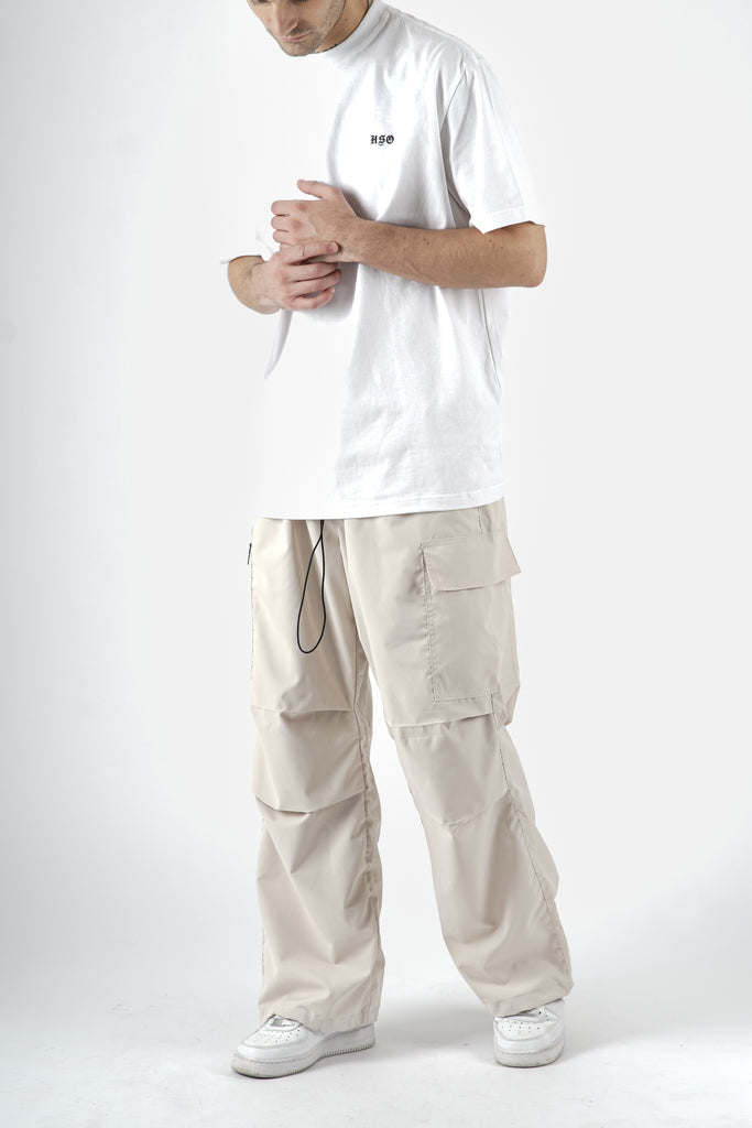 PARACHUTE PANTS IN OFF WHITE – HSO