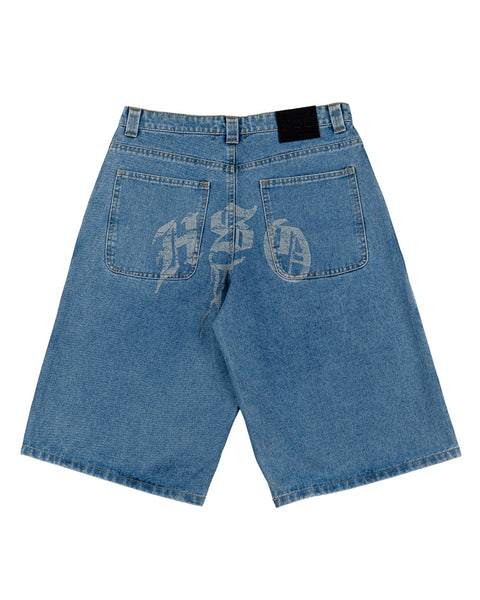 BEAM BAGGY DENIM SHORTS