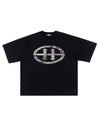 EMBLEM CAMOU BOX TEE BLACK