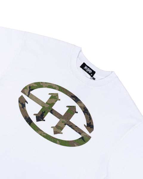 EMBLEM CAMOU BOX TEE BLACK