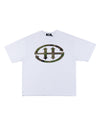 EMBLEM CAMOU BOX TEE WHITE