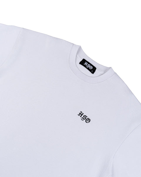 LOGO HEAVY BOX TEE WHITE