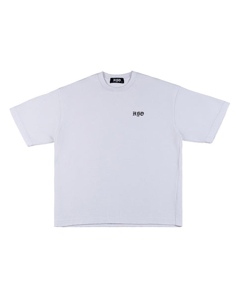 LOGO HEAVY BOX TEE WHITE