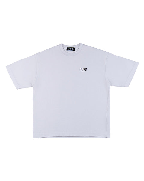 LOGO HEAVY BOX TEE WHITE