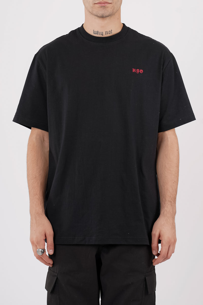 LOGO TEE IN BLACK – HSO