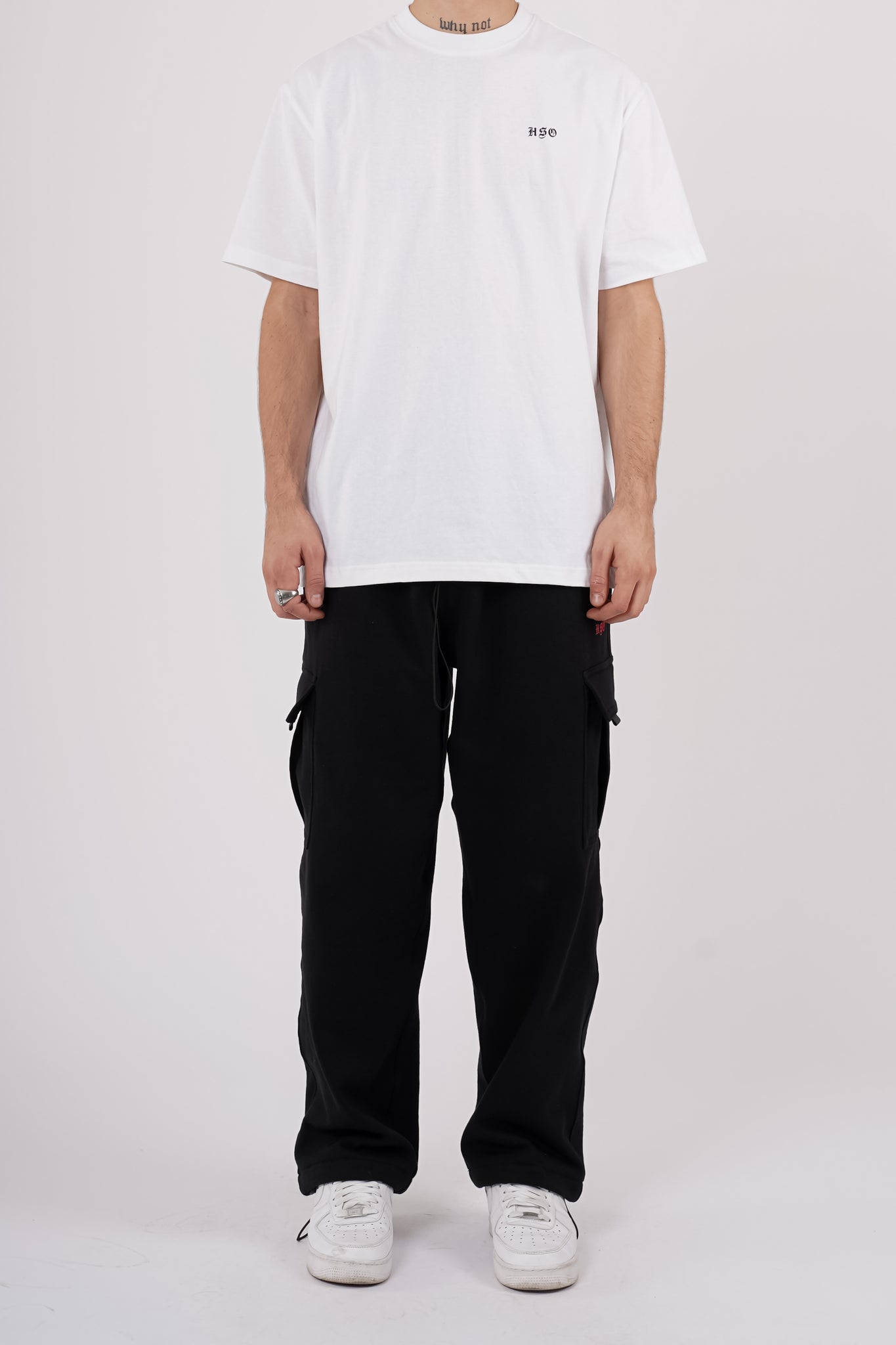 BAGGY CARGO PANTS IN BLACK – HSO